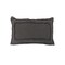Laddha Home Designs 24" Gray Solid Tufted Lumbar Throw Pillow